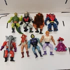 9 VTG Masters Of The Universe Figures Lot Incomplete