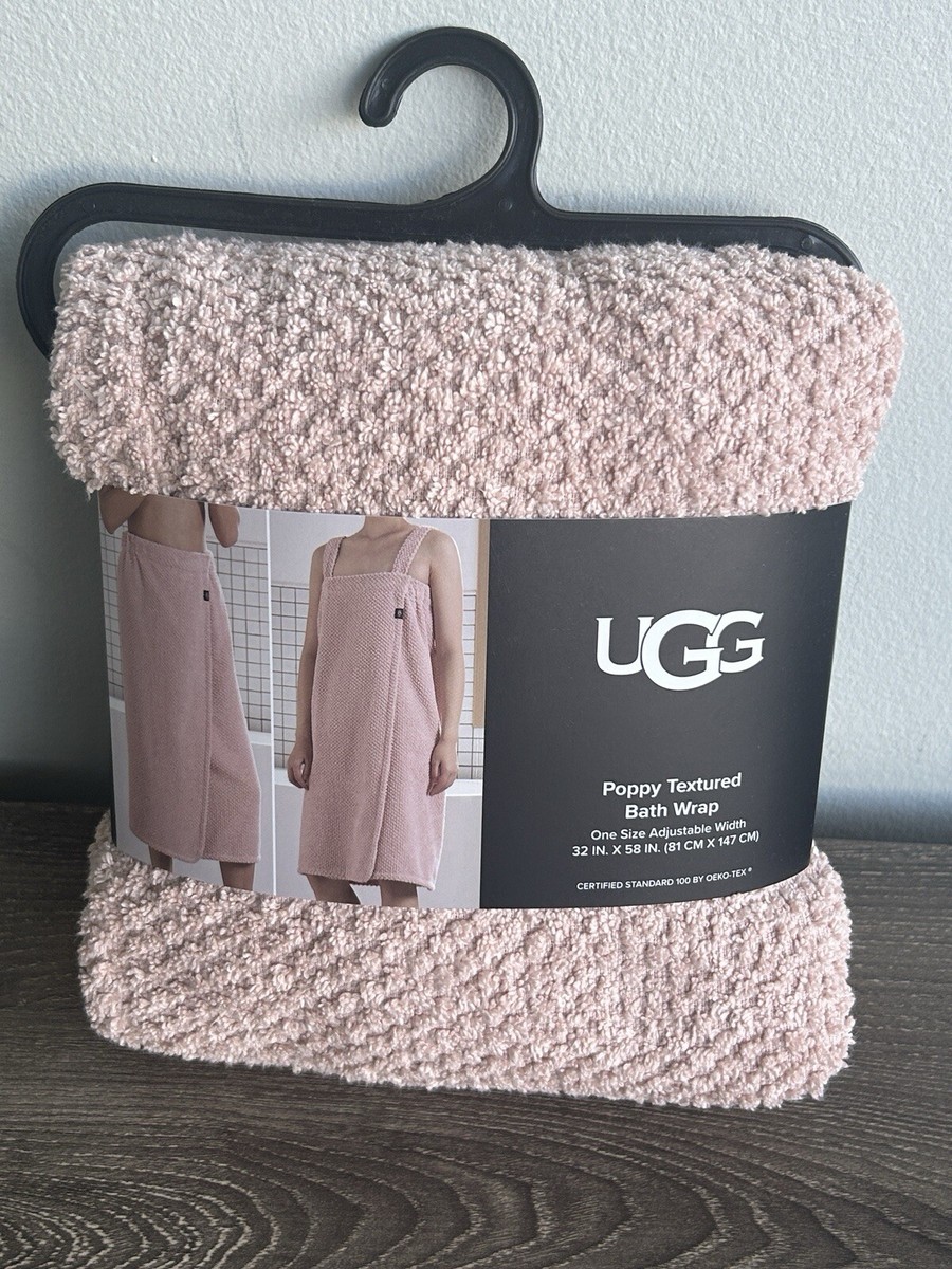 UGG Poppy Textured BATH WRAP Women/Men 100% COTTON New! | eBay