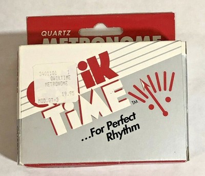 QWIK Tune QT-3//E TIME Quartz Metronome