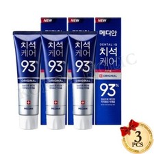 MEDIAN Dental IQ 93 Toothpaste 120g x 3EA Original Blue Amore Made in korea NEW