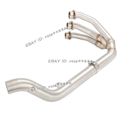 For Triumph Trident 660 Tiger 660 2022-2025 Motorcycle Exhaust Front Pipe Steel
