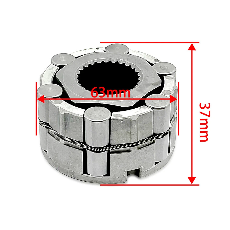 Embrague de cubo de rueda delantera para Polaris Sportsman 500 96-04 Sportsman 500 6x6 2000-08 Foto 4 de 4