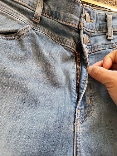 Levis Damen Mile High Super Skinny Denim Jeans Größe 29 Medium Wash Stretch - Bild 4 von 10