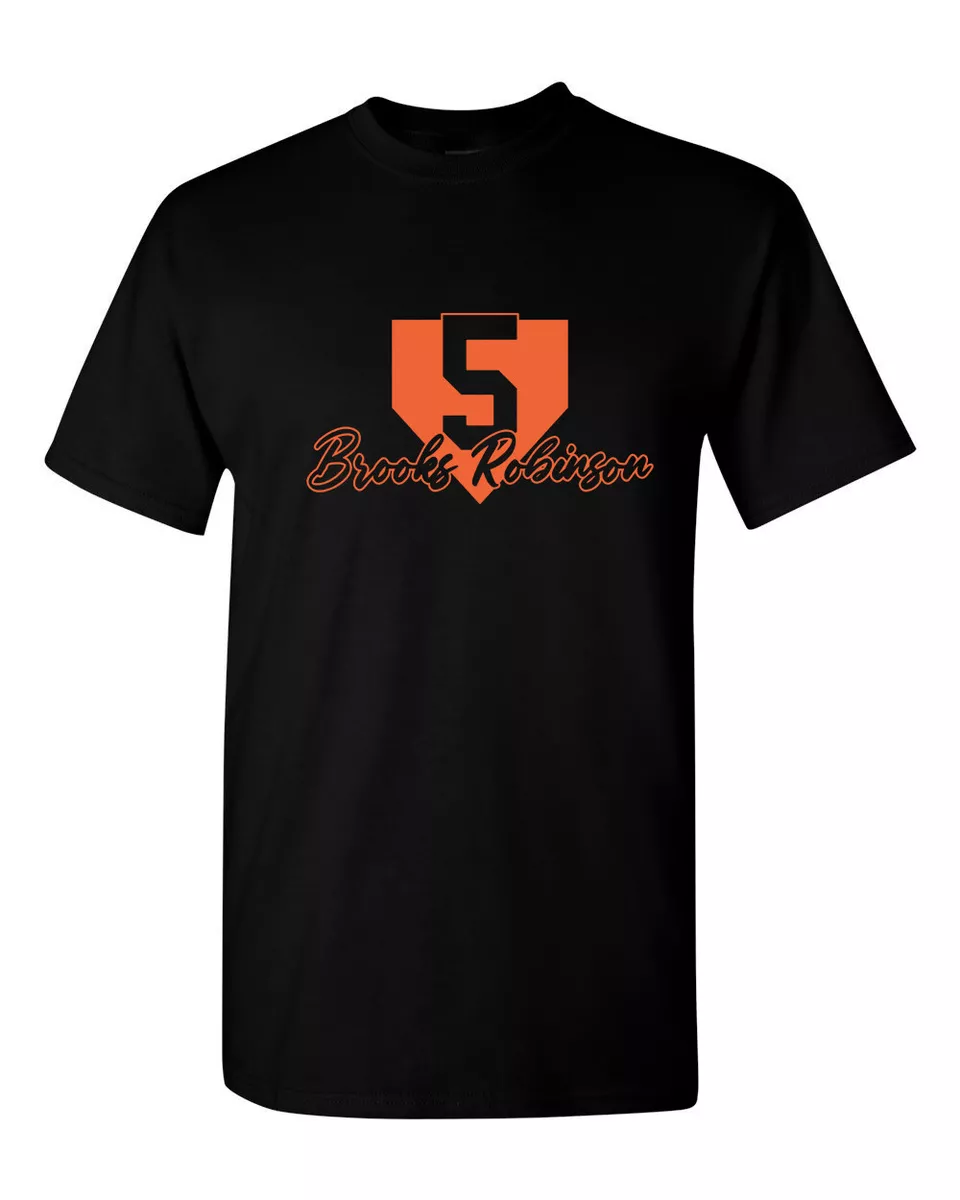 BALTIMORE Name And Number Brooks Robinson 5 Unisex T shirt S XL