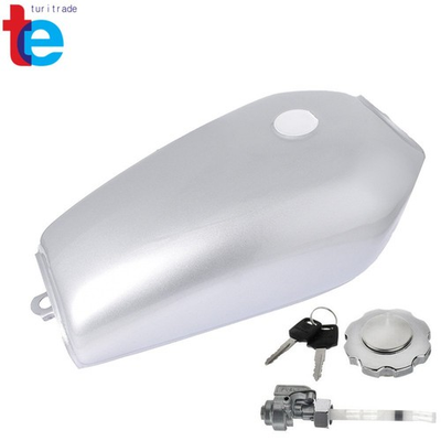 #ad 9L 2.4 Gallon Motorcycle Fuel Gas Tank Cap Vintage For Honda CG125 Cafe Racer $39.40