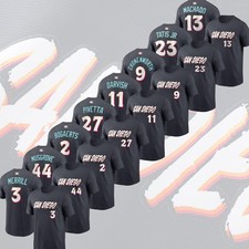 HOT NEW - San Diego Padres City Connect Stadium 2026 Name & Number Gift For Fans