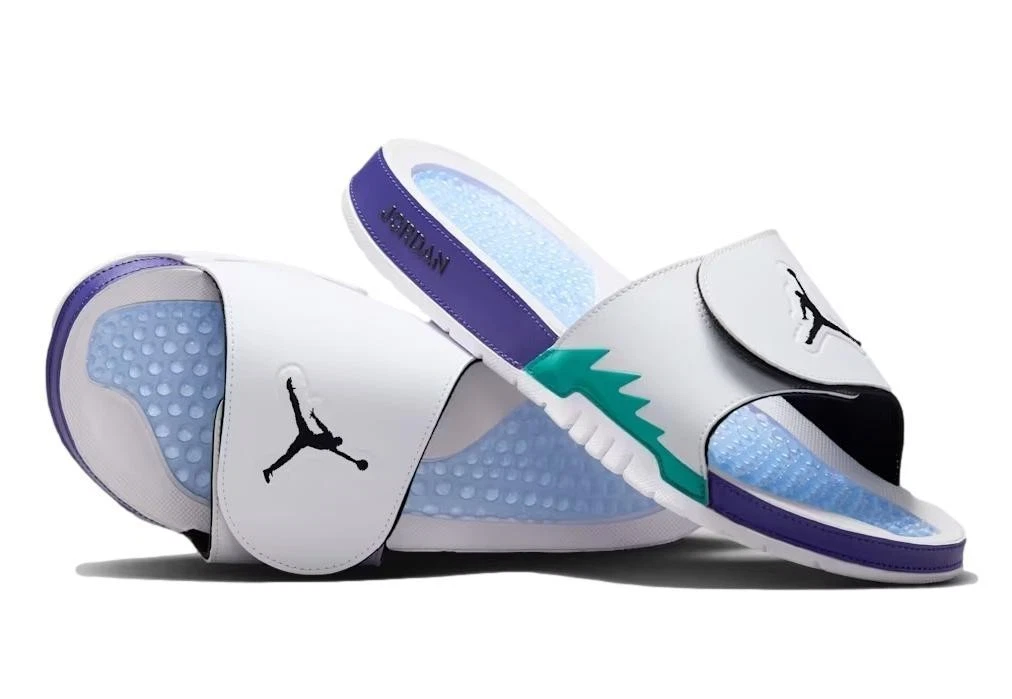 Jordan White Sandals for Men for sale | eBay