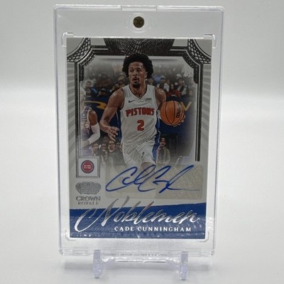 Panini 2023-24 Crown Royale Cade Cunningham  Auto 71/99