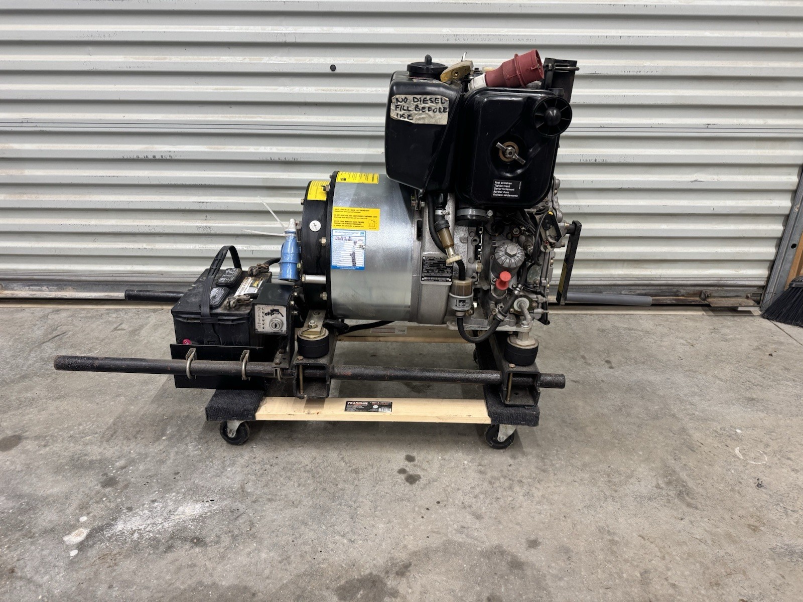 Hatz Supra Diesel Industrial Generator with 1D81Z Engine European 220-415 Volt