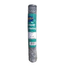 20GA Galvanized Hexagonal Poultry Netting Chicken Wire 18 inches x 25 feet x ... 1.19 per foot
