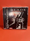 Blade (Sony PlayStation PS1, 2000) Black Label Complete / TESTED!!!