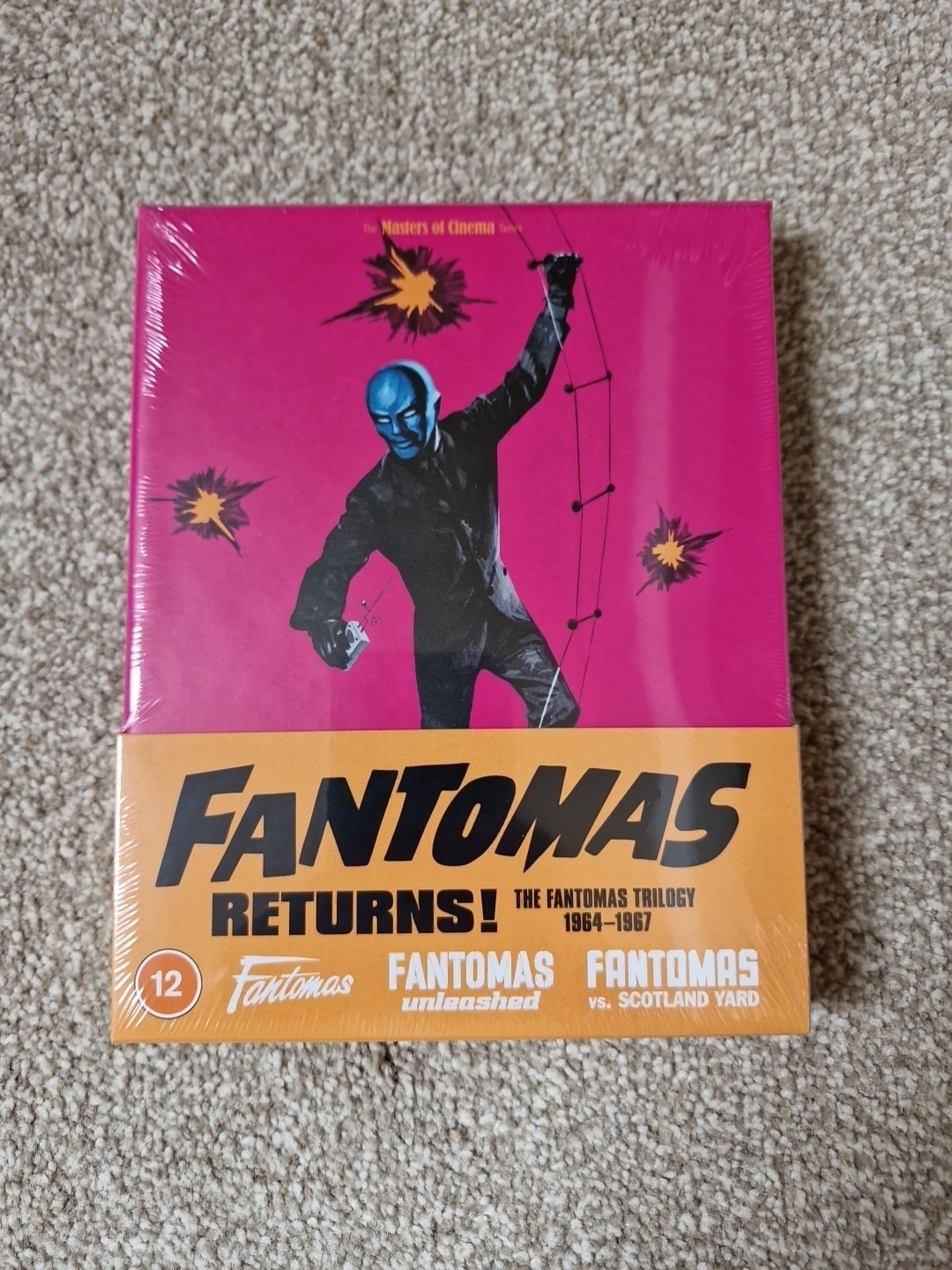 fantomas returns limited edition (eureka) blu ray