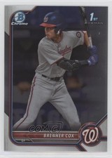2022 Bowman Draft Chrome Brenner Cox #BDC-196 17tm