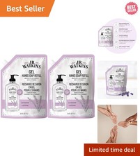 J.R. Watkins Gel Hand Soap Refill, 34 Fl Oz Pack of 2 , Lavender