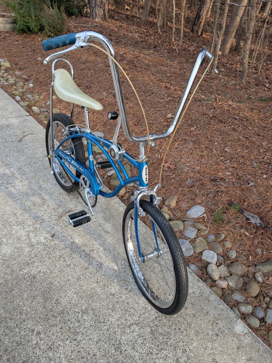 SCHWINN 1969 SKY BLUE 3 SPEED STIK SHIFT STINGRAY BICYCLE ORIGINAL