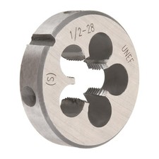 1/2-28 Threading Die Alloy Steel Right Hand Round Die Tool