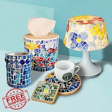 1.1lb Irregular Crystal Mosaic Tiles DIY Picture Frames Jewelry