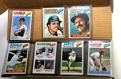 1977 Topps Baseball Complete Set of 660 EX Cond. Murphy Dawson Ryan Brett Munson
