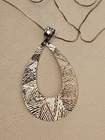 14kt White Gold Big Pendant — photo 6