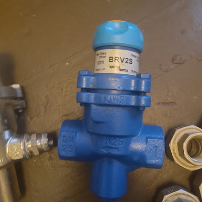 New BRV2S 1 Inch Threaded Steam Pressure Reducing Valve Determine Pressure Range