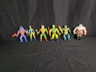 6 Vintage He-Man Figures Lot Masters of the Universe 1980s Mattel With Weapons