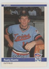 1984 Fleer Rusty Kuntz #568 7iu