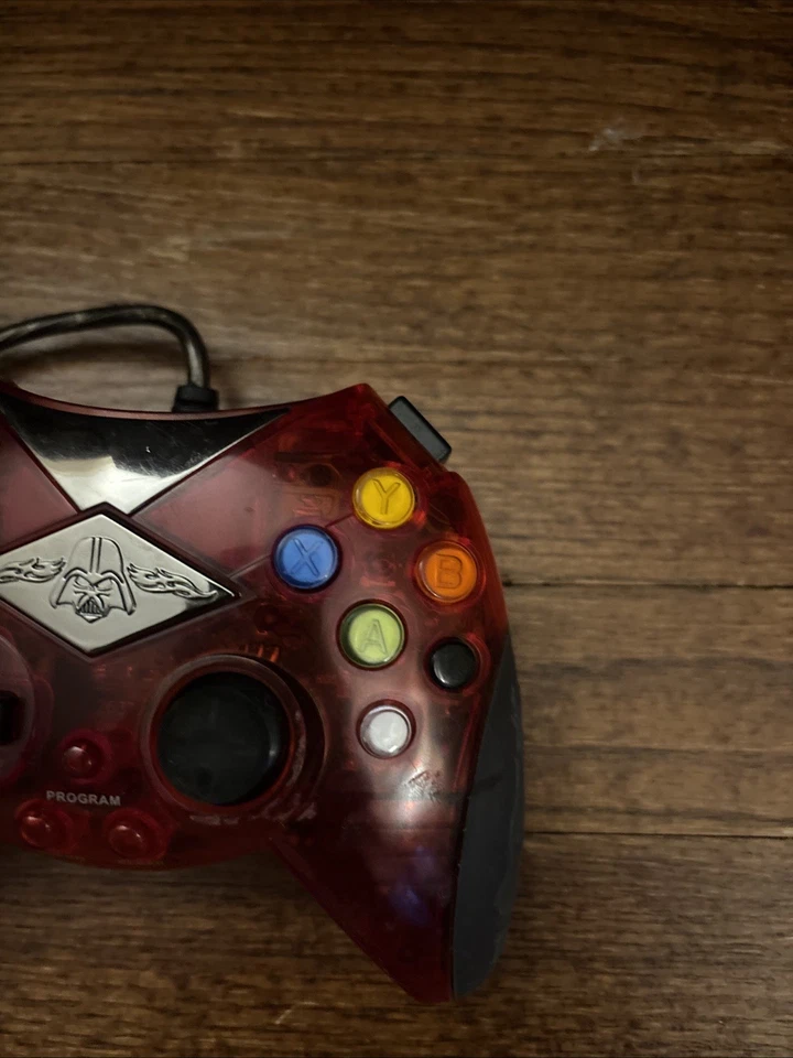 Original Xbox Controller Transparent Darth Vader Star Wars Limited Edition B8 - Image 3 of 4