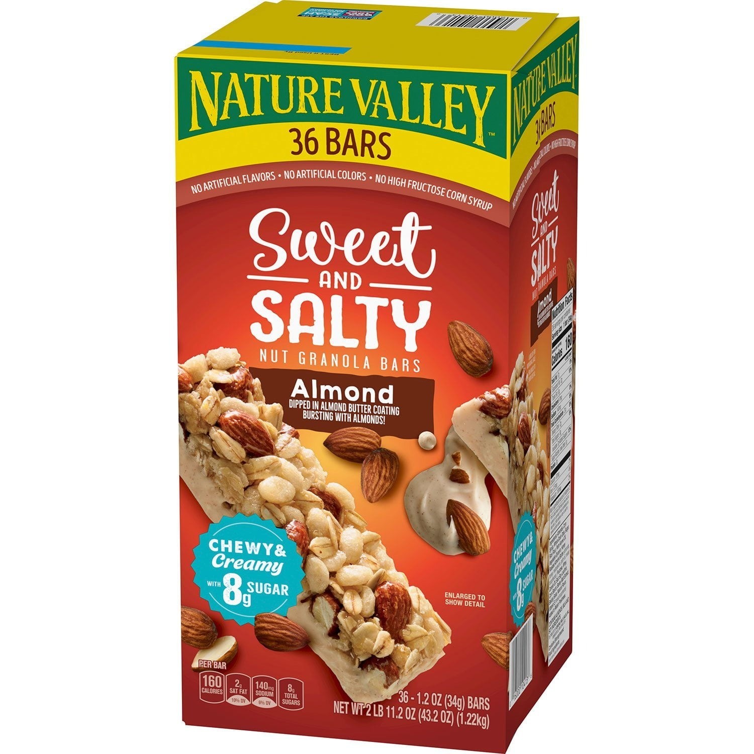 Nature Valley Sweet and Salty Nut Almond Granola Bars, 36 ct.