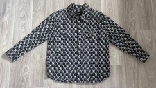MLB New York Yankees Monogram Button-Up Shirt | Navy (Men&rsquo;s Medium)