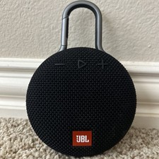 JBL Clip 4 Portable Bluetooth Speaker - Black