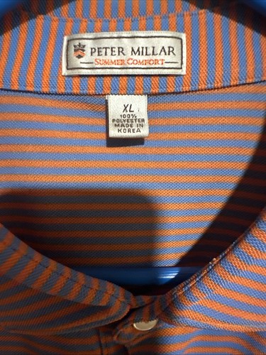 Peter Millar Pine Needles Golf Polo Shirt XL