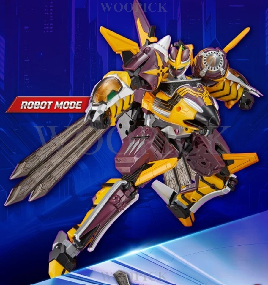 Metal Cardbot W Season3 PANTHOM HORNET Transformer Robot Helicopter Toy 2025 - Image 4 of 4