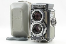 CLA'd【MINT+++ w/Case】 Rollei Baby Rolleiflex 4x4 TLR Film Camera Gray From...
