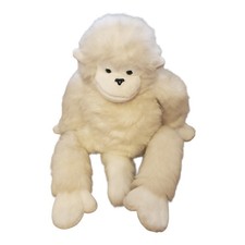 Russ Berrie  Mungo  the White Gorilla Ape Monkey Large 29  Floppy Plush Toy