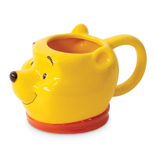 Winnie the Pooh Sculptured Ceramic Mug, 20 oz.