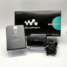 SONY WALKMAN WM-EX2 Portable Cassette Player - Black Boxed Retro