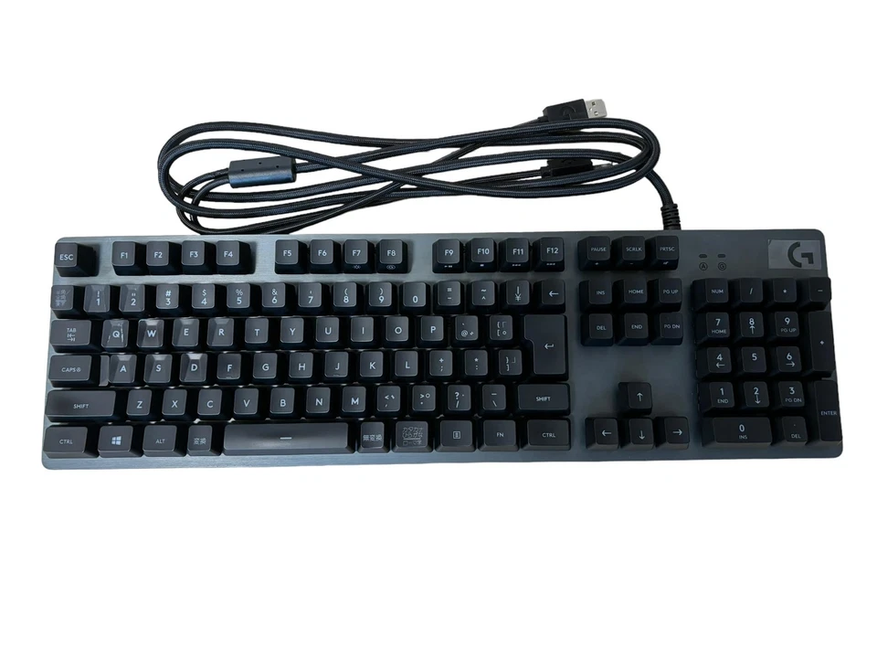 G413CB Carbon and Silver wired keyboard Japanese layout 108 keys - Image 2 of 4