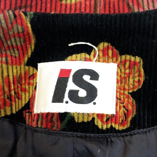 I.S Corduroy Jacket Floral Pattern Issey Miyake Tsumori Chisato - Picture 15 of 16