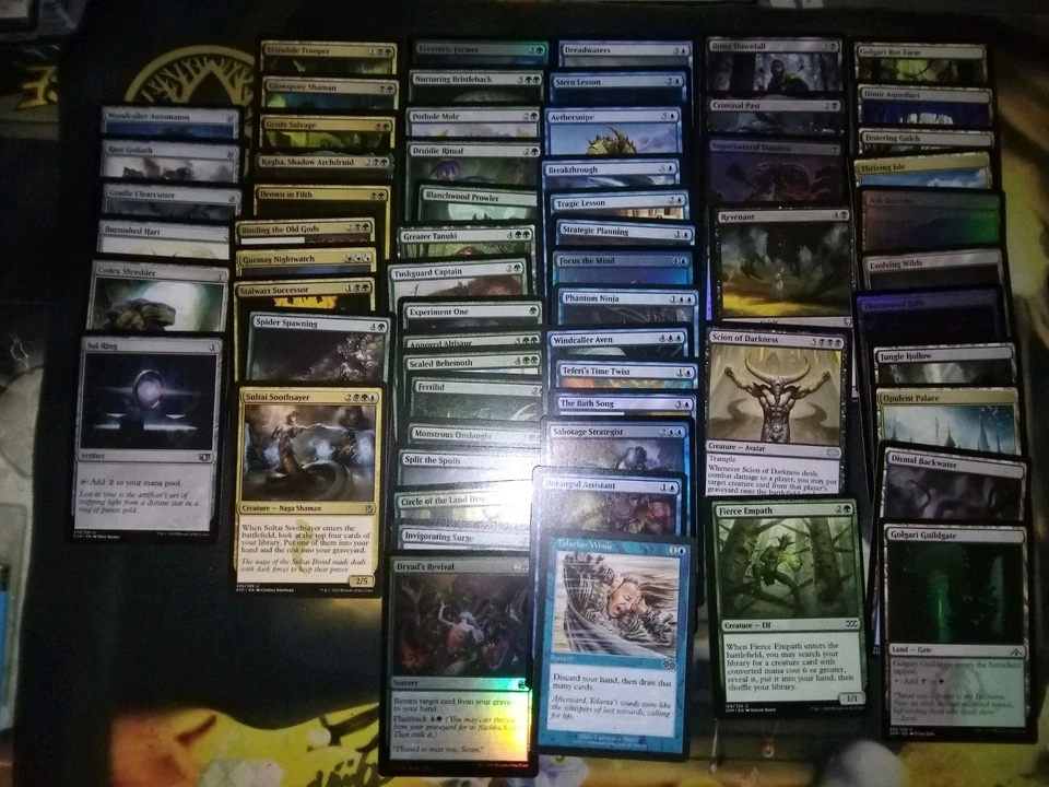 MTG 100 Card THE MIMEOPLASM  Budget Sultai BUG Commander/EDH Player Made Deck - Image 4 of 4