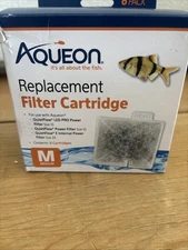4 Pack aqueon replacement filter cartridges medium Not Used But Open Box