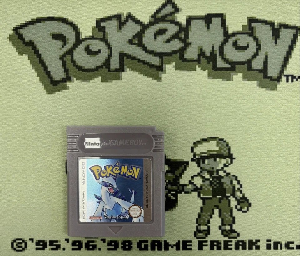 🎮 Lot Pokémon Or, Argent & Cristal - Versions Françaises - Game Boy Color (GBC) - Photo 4/4