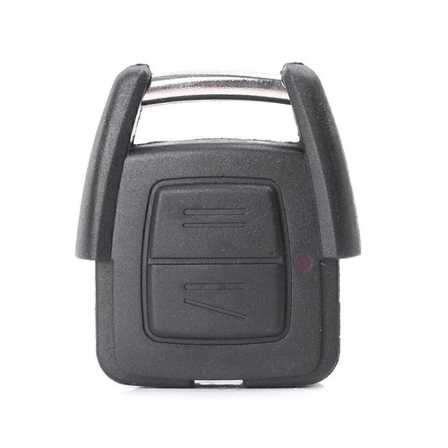 2 Button Remote Fob Case Key Shell Fit Vauxhall Opel Astra G Zafira Vectra C Blk - Picture 3 of 7