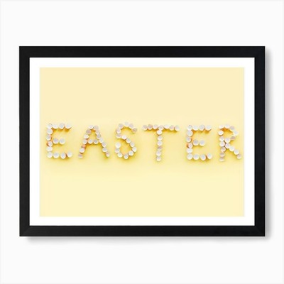 Ostereier 94 Kunstdruck gerahmt Wandbild Poster Leinwanddruck Bild