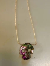 Handcrafted, Locally Sourced, Abalone, Hand Carved Star Necklace