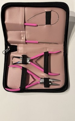 Hair Extension Tool Kit   Professional Loop Needle & Pliers Set