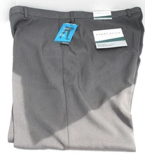 Perry Ellis Portfolio Men's Slim-Fit Stretch Pants - Slate Gray 38 x 32 ~ NWT