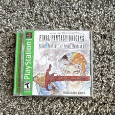 Final Fantasy Origins I & II PlayStation 1 Complete in Box Greatest Hits