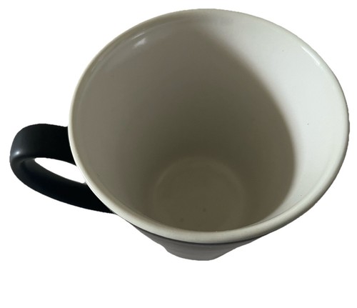 Jaguar Ceramic Coffee Mug M Ware 12 Oz Cup Black with White Logo - Picture 3 of 4