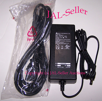 12V DC 2A 24w DELTA POWER SUPPLY 100-240 AC ADAPTER 2.5mm 12 volt 2 AMP 24 Watt