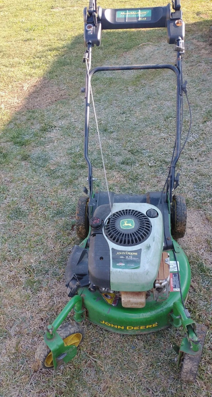 John Deere JS45 Self-propelled Zero Turn Push Mower Complete Handle W ...